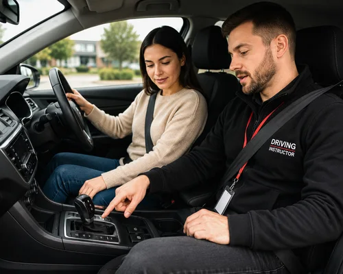 automatic driving lesson