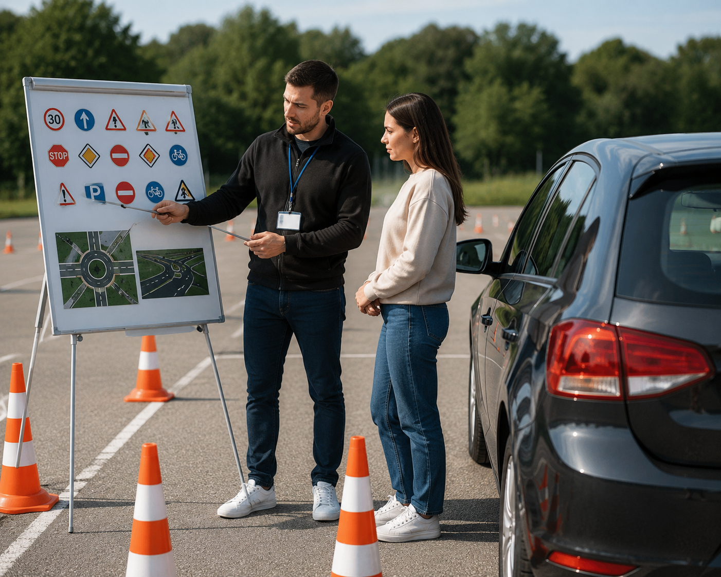 fast track driving lesson image